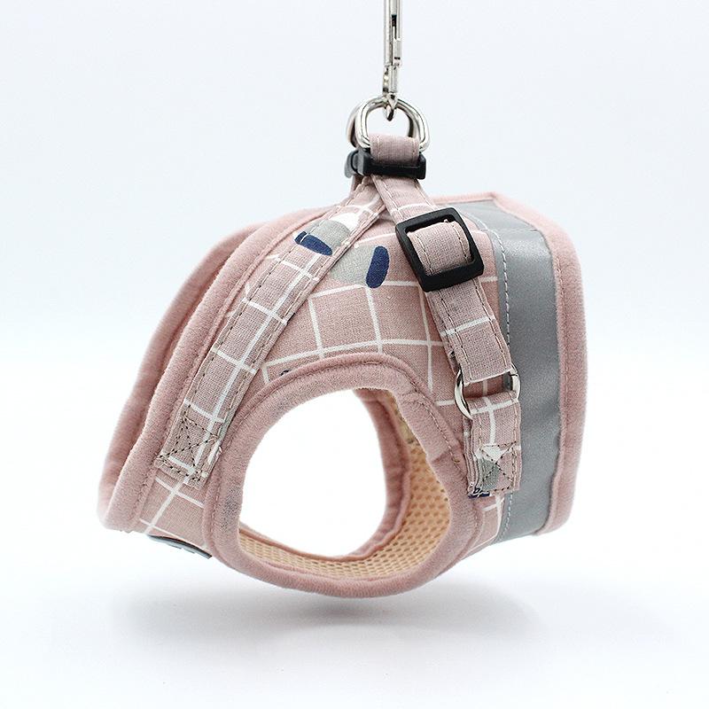 Reflective Pet Dog Harness Vest Easy Control for Small Medium Dogs Adjustable Dog Harness and Leash Set Puppy Walking Chain Lead
Reflective Pet Dog Harness Vest Easy Control for Small Medium Dogs Adjustable Dog Harness and Leash Set Puppy Walking Chain Lead