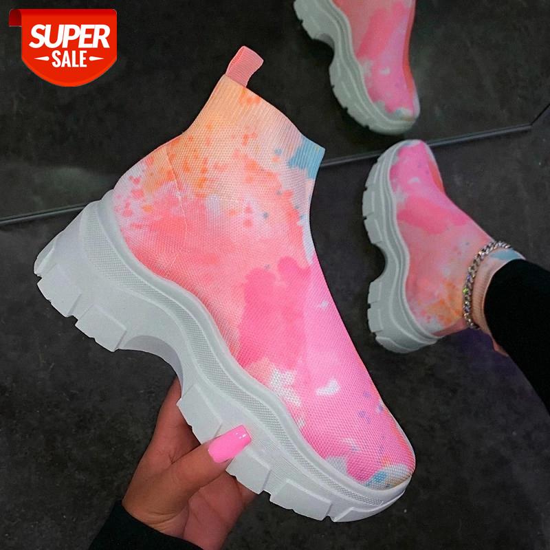 MCCKLE Women Vulcanized Shoes Candy Color Chunky Sneakers Stretch Knitted Sock Boots Plus Size Ladies Short Boot Platform Female #fh38, Black
MCCKLE Women Vulcanized Shoes Candy Color Chunky Sneakers Stretch Knitted Sock Boots Plus Size Ladies Short Boot Platform Female #fh38, Black