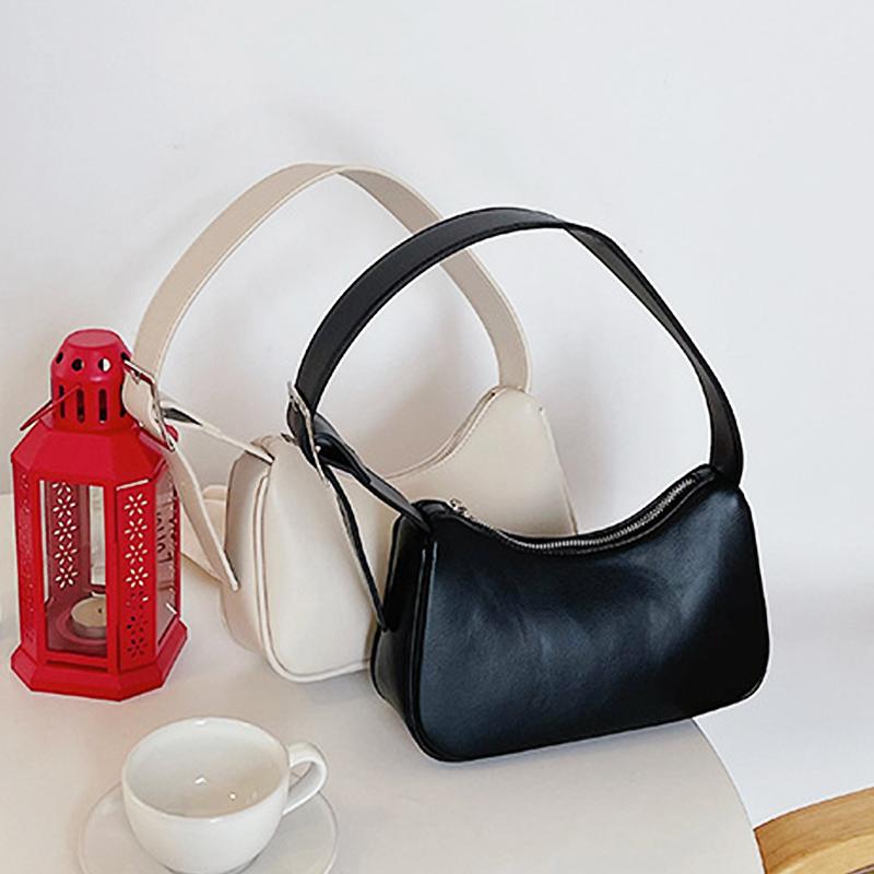 Women Retro Half Moon Bag Simple Design Handbag PU Leather Ladies Shoulder Bag Niche Female Purses Trend Grils Hand, Black
Women Retro Half Moon Bag Simple Design Handbag PU Leather Ladies Shoulder Bag Niche Female Purses Trend Grils Hand, Black