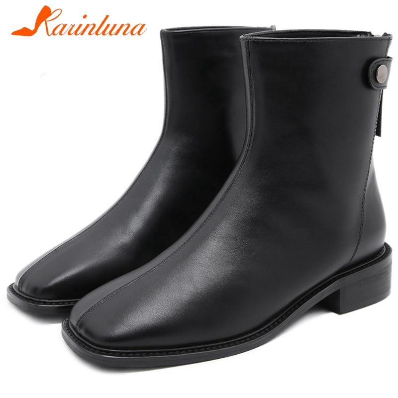 KARIN New Fashion Female 2020 Autumn Daily Boots Square Toe Chunky Heels Zip Solid Women Boots Concise Ankle Women Shoes, Brown
KARIN New Fashion Female 2020 Autumn Daily Boots Square Toe Chunky Heels Zip Solid Women Boots Concise Ankle Women Shoes, Brown