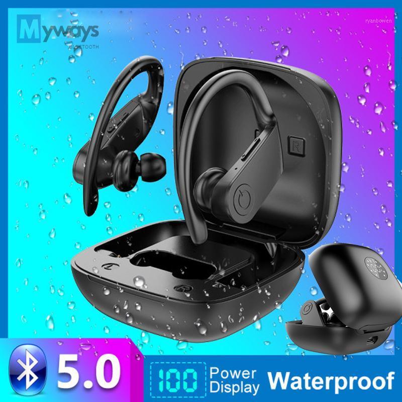 TWS Wireless Sports Headphones Bluetooth 5.0 Earphones Ear Hook Running Noise Cancelling IPX7 Waterproof Stereo Earbuds With MIC1, Black
TWS Wireless Sports Headphones Bluetooth 5.0 Earphones Ear Hook Running Noise Cancelling IPX7 Waterproof Stereo Earbuds With MIC1, Black