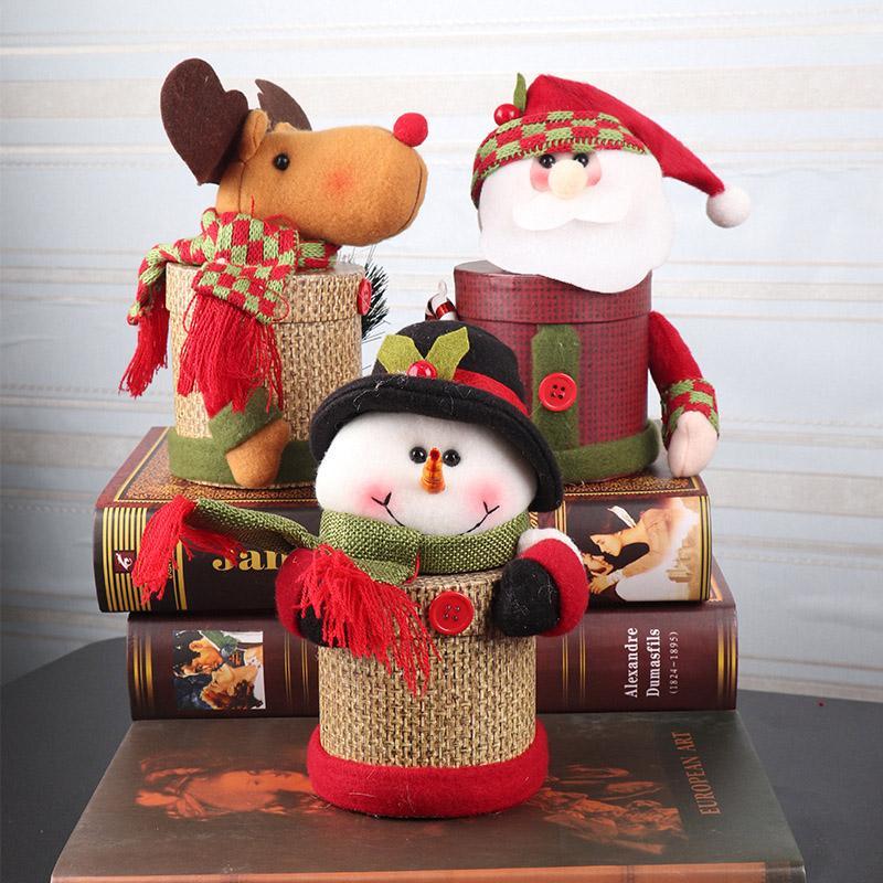 N Cylinder Gift Tin Candy Tin Christmas Decorations Children Gift Box Christmas Supplies Snowman Santa Claus Elk Pattern TE8891
N Cylinder Gift Tin Candy Tin Christmas Decorations Children Gift Box Christmas Supplies Snowman Santa Claus Elk Pattern TE8891