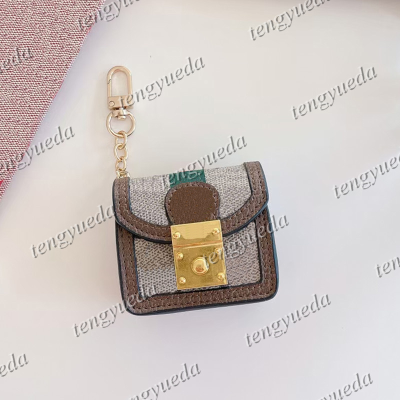 Fashion Designer Cases Headset Accessories for AirPods pro 1 2 High Quality Headphone Case Luxury Letters Printed Protection Package Hook Earphone bags mini bag
Fashion Designer Cases Headset Accessories for AirPods pro 1 2 High Quality Headphone Case Luxury Letters Printed Protection Package Hook Earphone bags mini bag