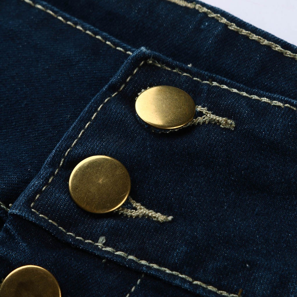 JAYCOSIN Women's Turmput Demin Skirts Fashion Casual Solid Button Washed Denim Ankle-length Skirts Autumn Ladies Long Jean Skirt 201110