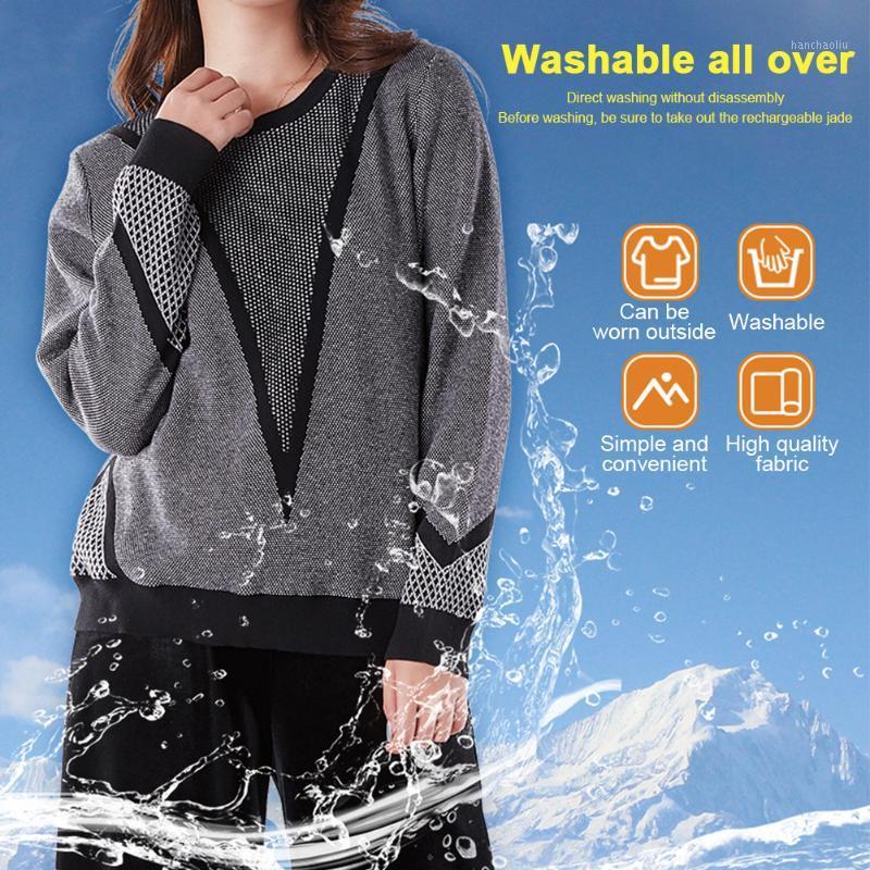 Women Electric Heating Vest Outdoor Hiking Spliced Knitted Sweater USB Infared Fashion O-Neck Keep Warm Home 9 Areas Thicken1
Women Electric Heating Vest Outdoor Hiking Spliced Knitted Sweater USB Infared Fashion O-Neck Keep Warm Home 9 Areas Thicken1