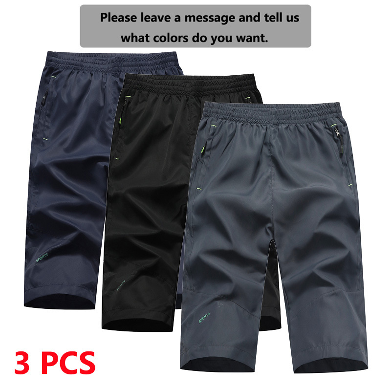 2021 New Men's Calf-length Elastic Waistband Summer Short Clothes Quanlity Homme Marks Trousers Quick Drying in Bulk I3V1, 3 pcs
2021 New Men's Calf-length Elastic Waistband Summer Short Clothes Quanlity Homme Marks Trousers Quick Drying in Bulk I3V1, 3 pcs