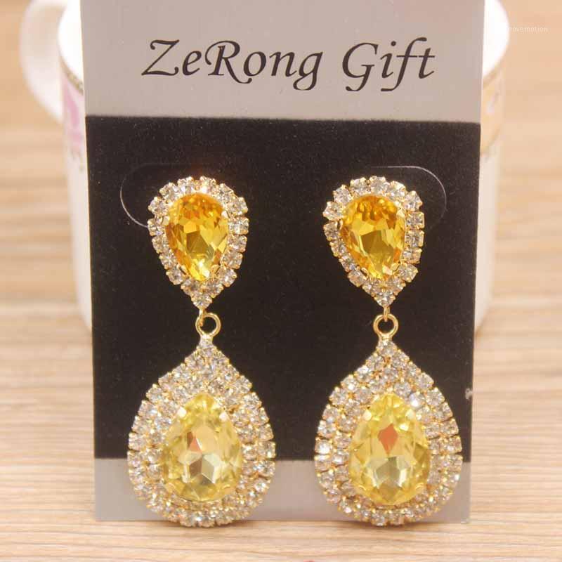beauty design Dangle Earring rhinestone green/clear/yellow/red/royal/blue stone luxury crystal jewelry delicate popular earring1
beauty design Dangle Earring rhinestone green/clear/yellow/red/royal/blue stone luxury crystal jewelry delicate popular earring1