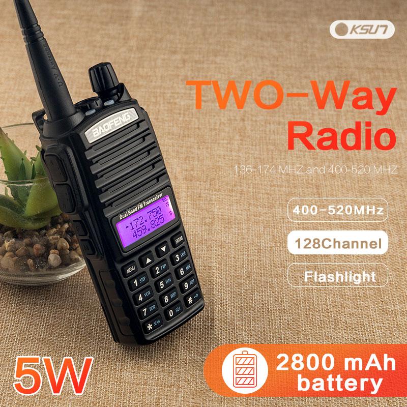8W Baofeng UV 82 Walkie-Talkie Transceiver UV82 Walkie Talkie VHF UHF Scanner Radio UV-82
8W Baofeng UV 82 Walkie-Talkie Transceiver UV82 Walkie Talkie VHF UHF Scanner Radio UV-82
