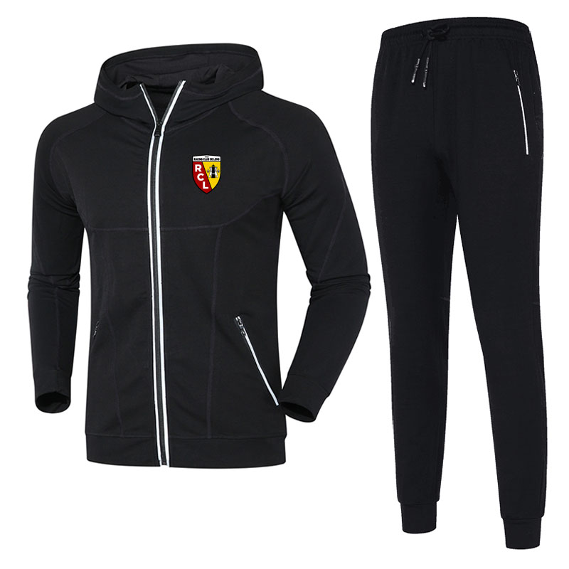 RC Lens 2020 jacket football training suit long men's casual autumn and winter wear men's sports running wear training suit, Gray
RC Lens 2020 jacket football training suit long men's casual autumn and winter wear men's sports running wear training suit, Gray