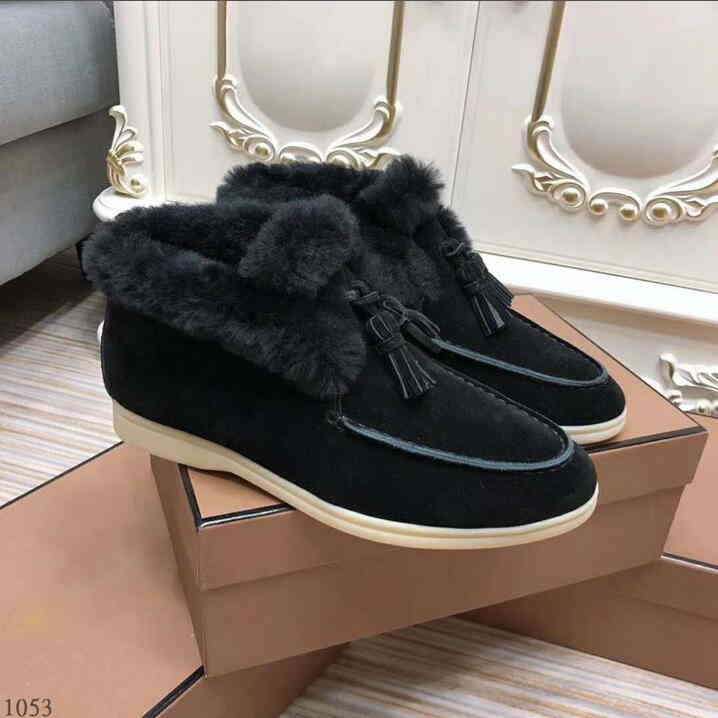 Suede leather Fur inside Dress shoes Mens women Winter Driving casual Shoe loro luxury design open walk flats Mocassin 35-46 X2OQ, 14
Suede leather Fur inside Dress shoes Mens women Winter Driving casual Shoe loro luxury design open walk flats Mocassin 35-46 X2OQ, 14