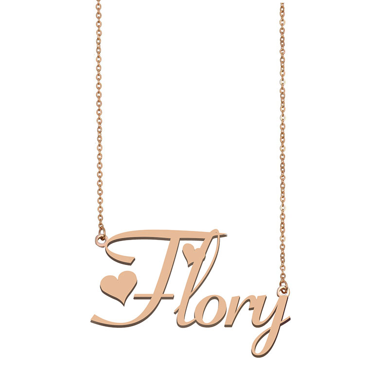 Flory name necklaces pendant Custom Personalized for women girls children best friends Mothers Gifts 18k gold plated Stainless steel, Silver
Flory name necklaces pendant Custom Personalized for women girls children best friends Mothers Gifts 18k gold plated Stainless steel, Silver