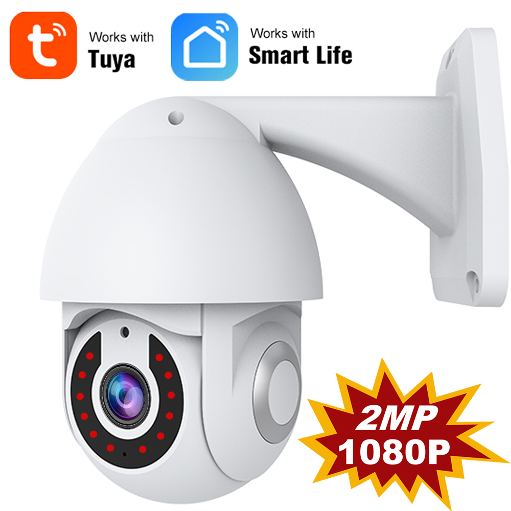 Camera HD 1080P Outdoor Wireless WiFi IP Camera Two Way Audio Auto Tracking Night Vision IP66 Waterproof Smart Life
Camera HD 1080P Outdoor Wireless WiFi IP Camera Two Way Audio Auto Tracking Night Vision IP66 Waterproof Smart Life