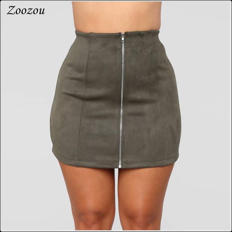 Women Short Mini Skinny Skirt Suede High Waist Short Pencil Skirt Front Zipper Package Hip Bodycon Female Big Size Custom, Army green
Women Short Mini Skinny Skirt Suede High Waist Short Pencil Skirt Front Zipper Package Hip Bodycon Female Big Size Custom, Army green