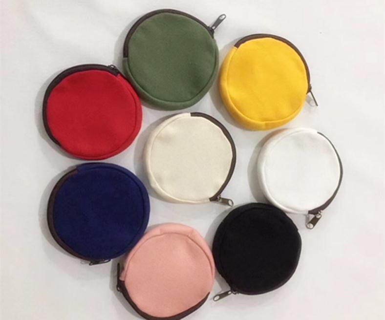 Colorful blank Round canvas zipper pouches cotton cosmetic Bags makeup bags Cotton canvas coin purse SN20631
Colorful blank Round canvas zipper pouches cotton cosmetic Bags makeup bags Cotton canvas coin purse SN20631