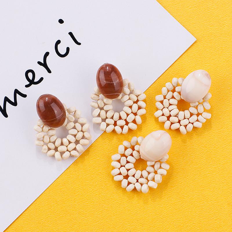 AENSOA 2020 New Earrings Vintage Wooden Beads Drop Earrings For Women Jewelry Summer Square Resin Ethnic Statement Gift
AENSOA 2020 New Earrings Vintage Wooden Beads Drop Earrings For Women Jewelry Summer Square Resin Ethnic Statement Gift