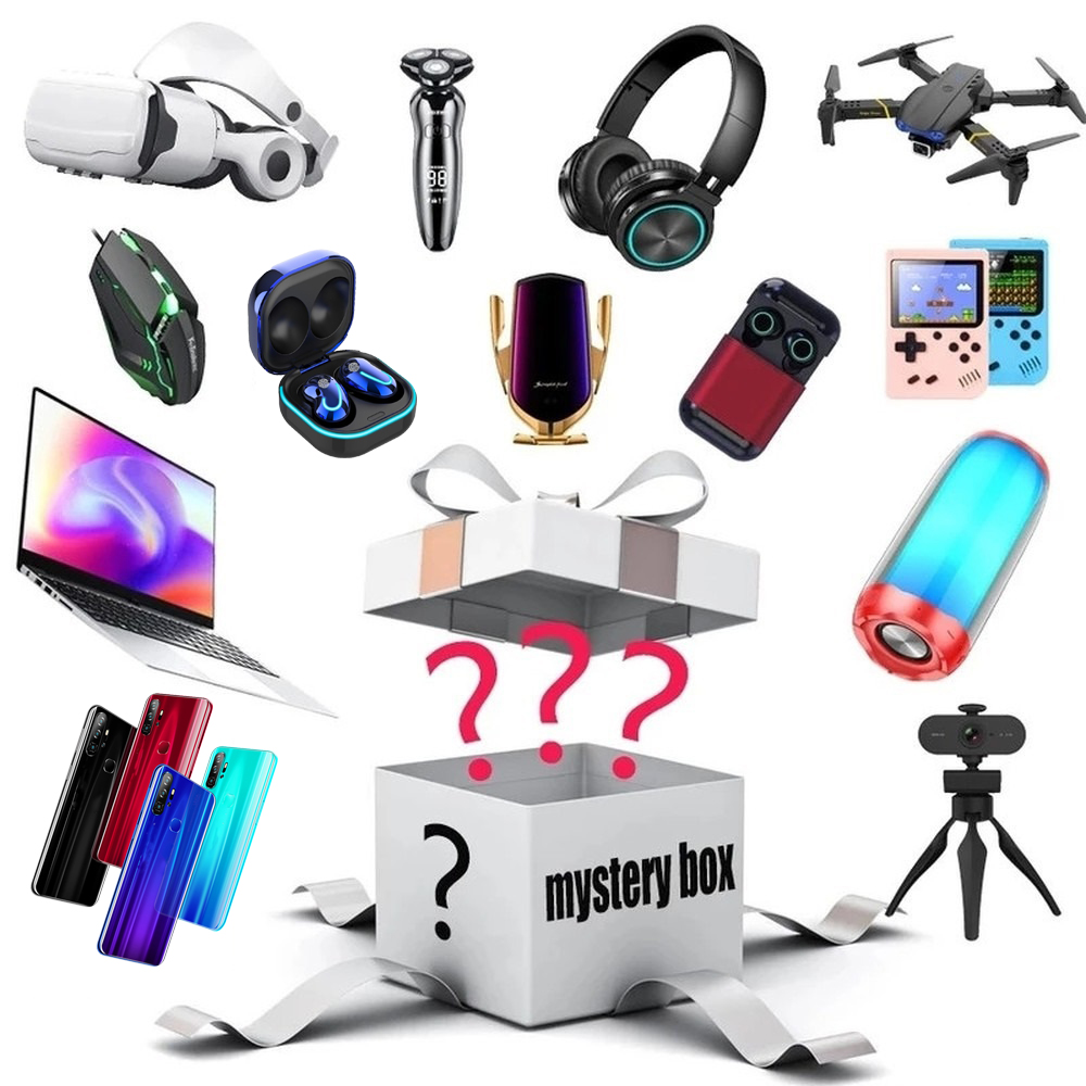 Party Supplies Mystery Box 100% Win Electronics Boxes Random Birthday Surprise favors Lucky for Adults Gift Such As Drones Phone Camera Shoes Laptop Bags Gift
Party Supplies Mystery Box 100% Win Electronics Boxes Random Birthday Surprise favors Lucky for Adults Gift Such As Drones Phone Camera Shoes Laptop Bags Gift