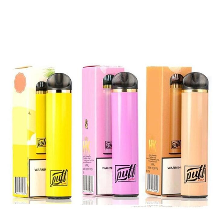 2020 Puff Xtra & XTRA Disposable Vape Pen 1500puffs Pre-filled 5.0ml Cartridge Carts Pods Starter Kits Vaporizer e Cigarettes PUFF BAR PIUS
2020 Puff Xtra & XTRA Disposable Vape Pen 1500puffs Pre-filled 5.0ml Cartridge Carts Pods Starter Kits Vaporizer e Cigarettes PUFF BAR PIUS