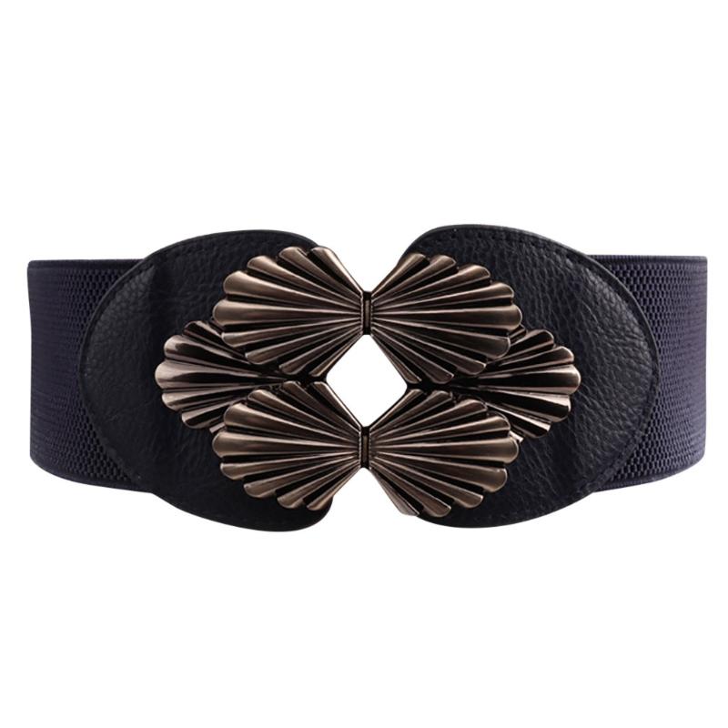 Women Vintage Boho Metal Leather Double Buckle Waist Belt Metal Leather Punk Double Buckle Waist Belt Waistband Accessories, Black
Women Vintage Boho Metal Leather Double Buckle Waist Belt Metal Leather Punk Double Buckle Waist Belt Waistband Accessories, Black