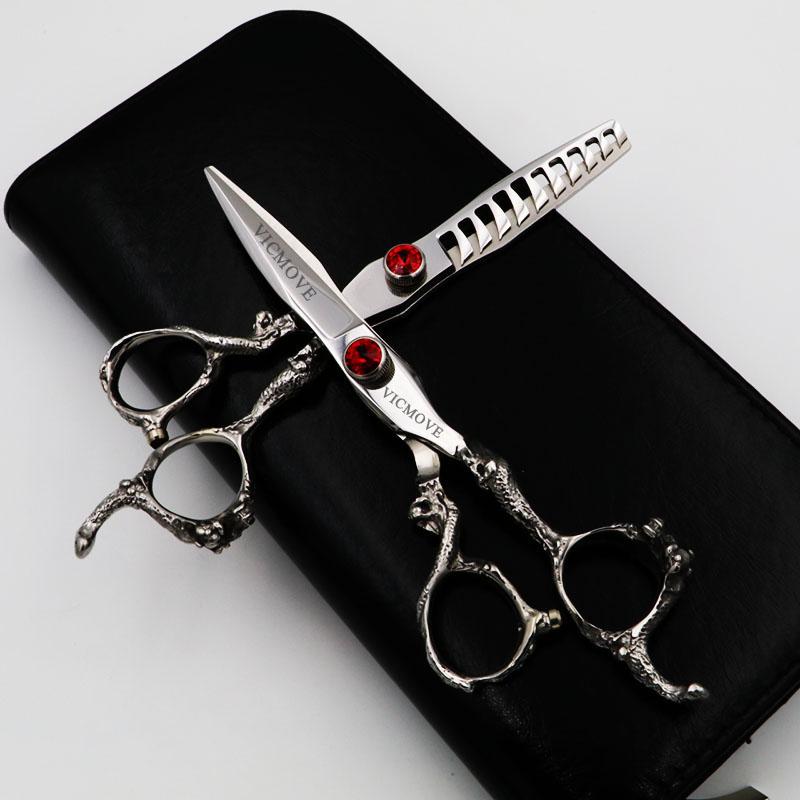Professional Hairdressing Scissors Hair Cutting + Thinning Scissors Barber Shears Tijeras High Quality Salon 6inch
Professional Hairdressing Scissors Hair Cutting + Thinning Scissors Barber Shears Tijeras High Quality Salon 6inch