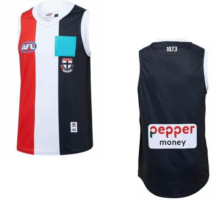 AFL ST KILDA SAINTS 20 21 MEN'S HOME JERSEY Print custom names and numbers Top quality Free shipping size S-3XL, Blue
AFL ST KILDA SAINTS 20 21 MEN'S HOME JERSEY Print custom names and numbers Top quality Free shipping size S-3XL, Blue