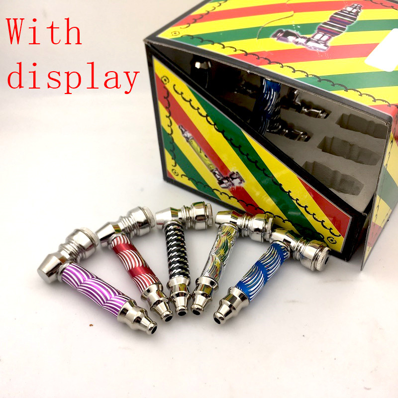 12pcs/lot Metal Smoking Pipes Mini Tobacco Cigarettes Pipes Portable hand Detachable spoon Pipes for dry herb
12pcs/lot Metal Smoking Pipes Mini Tobacco Cigarettes Pipes Portable hand Detachable spoon Pipes for dry herb