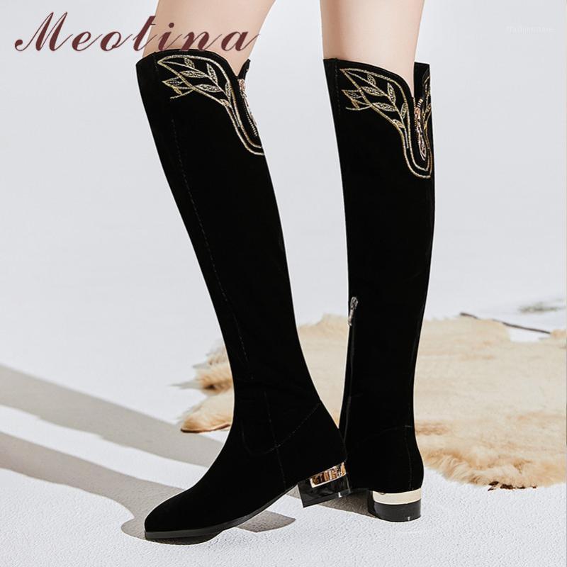 Meotina Winter Over The Knee Boots Women Boots Embroider Thick Heels Tall Zipper Round Toe Shoes Lady Autumn Plus Size 431, Black
Meotina Winter Over The Knee Boots Women Boots Embroider Thick Heels Tall Zipper Round Toe Shoes Lady Autumn Plus Size 431, Black