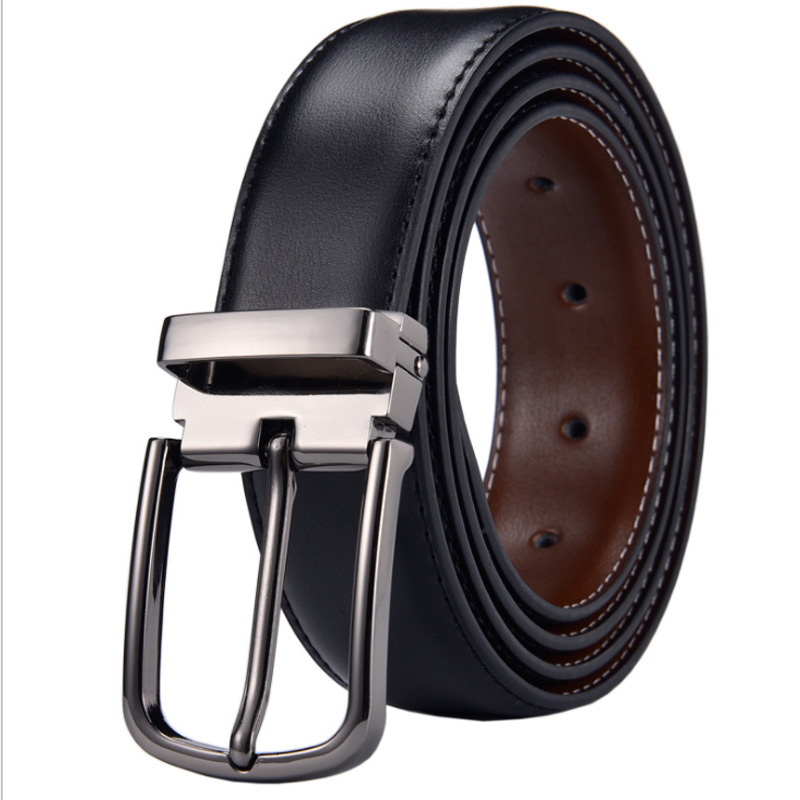2021 New Men's Genuine Leather Reversible Belts Men Designer Male Rotated Buckle for Jean Belt Waist Strap Vkqv, Black
2021 New Men's Genuine Leather Reversible Belts Men Designer Male Rotated Buckle for Jean Belt Waist Strap Vkqv, Black