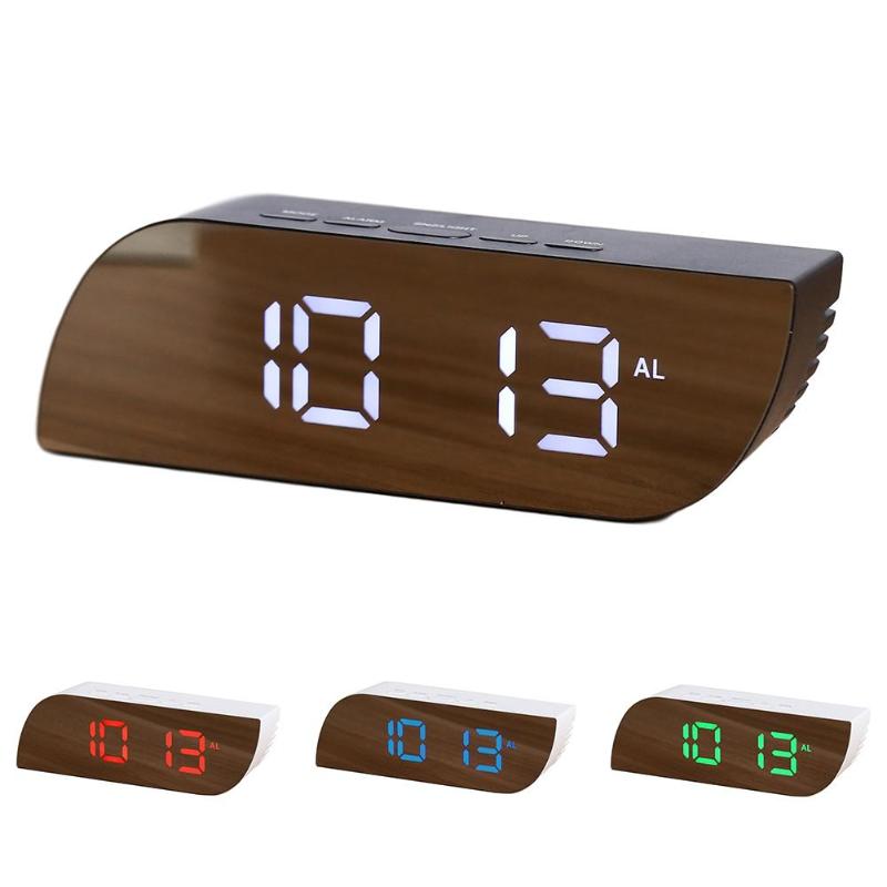 Other Clocks & Accessories Digital Display Desktop Alarm Clock Adjustable Makeup Mirror With LED Light
Other Clocks & Accessories Digital Display Desktop Alarm Clock Adjustable Makeup Mirror With LED Light