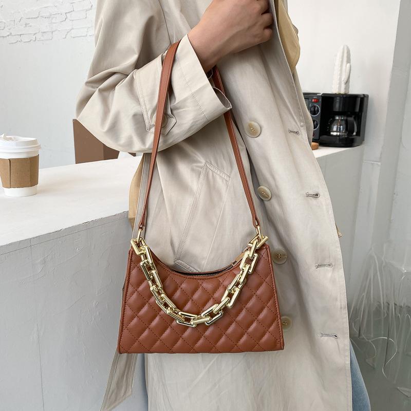 2021 Women Square Bag Pure Color Argyle Fashion Chain Baguette Package Elegance Handbag Diamond Lattice Single Shoulder Bag, Black
2021 Women Square Bag Pure Color Argyle Fashion Chain Baguette Package Elegance Handbag Diamond Lattice Single Shoulder Bag, Black
