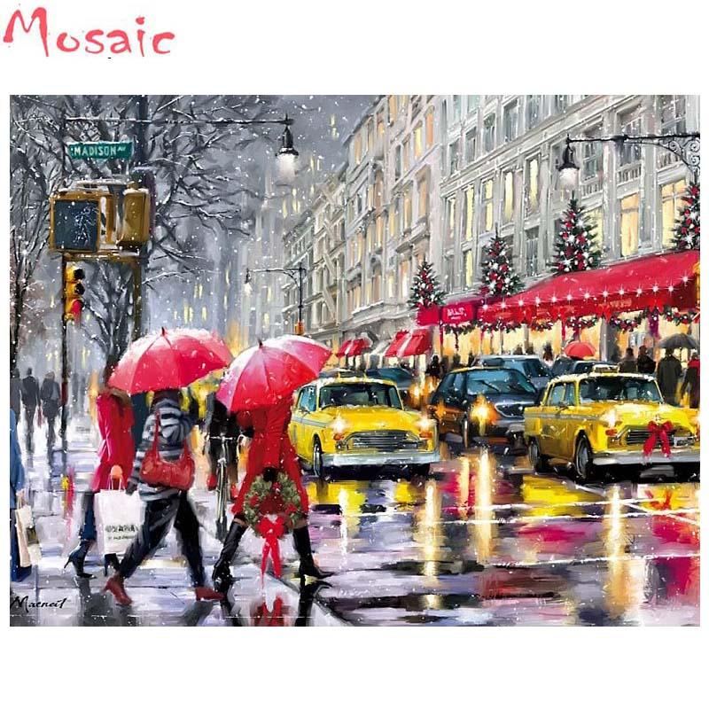 Christmas in new York scenery DIY 5D Full Round Diamond Painting Cross Stitch Kits Diamond Mosaic Embroidery Home Decor
Christmas in new York scenery DIY 5D Full Round Diamond Painting Cross Stitch Kits Diamond Mosaic Embroidery Home Decor