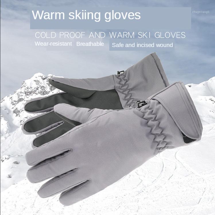 Cold-Proof Ski Gloves Waterproof Winter Gloves Cycling Camping Fluff Warm for Cold Weather Windproof Anti Slip1, Black
Cold-Proof Ski Gloves Waterproof Winter Gloves Cycling Camping Fluff Warm for Cold Weather Windproof Anti Slip1, Black