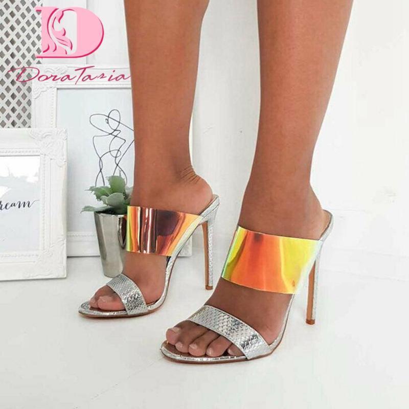DoraTasia 2020 New Fashion Women Mules Sandals Thin Heels Peep Toe Platform Mixed Colors Pumps Summer Party Woman Shoes1, Blue
DoraTasia 2020 New Fashion Women Mules Sandals Thin Heels Peep Toe Platform Mixed Colors Pumps Summer Party Woman Shoes1, Blue
