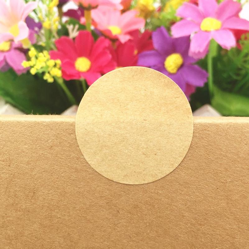 Kraft Paper Gifts Sealing Sticker Labels Diameter 3cm Blank Self-adhesive Handmade box/bags/Cake/Candy Packing Stickers
Kraft Paper Gifts Sealing Sticker Labels Diameter 3cm Blank Self-adhesive Handmade box/bags/Cake/Candy Packing Stickers