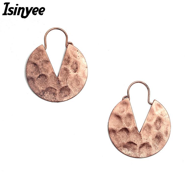 ISINYEE Fashion Vintage Circle Small Hoop Earrings For Women Antique Copper European Jewelry Pendientes Aro
ISINYEE Fashion Vintage Circle Small Hoop Earrings For Women Antique Copper European Jewelry Pendientes Aro