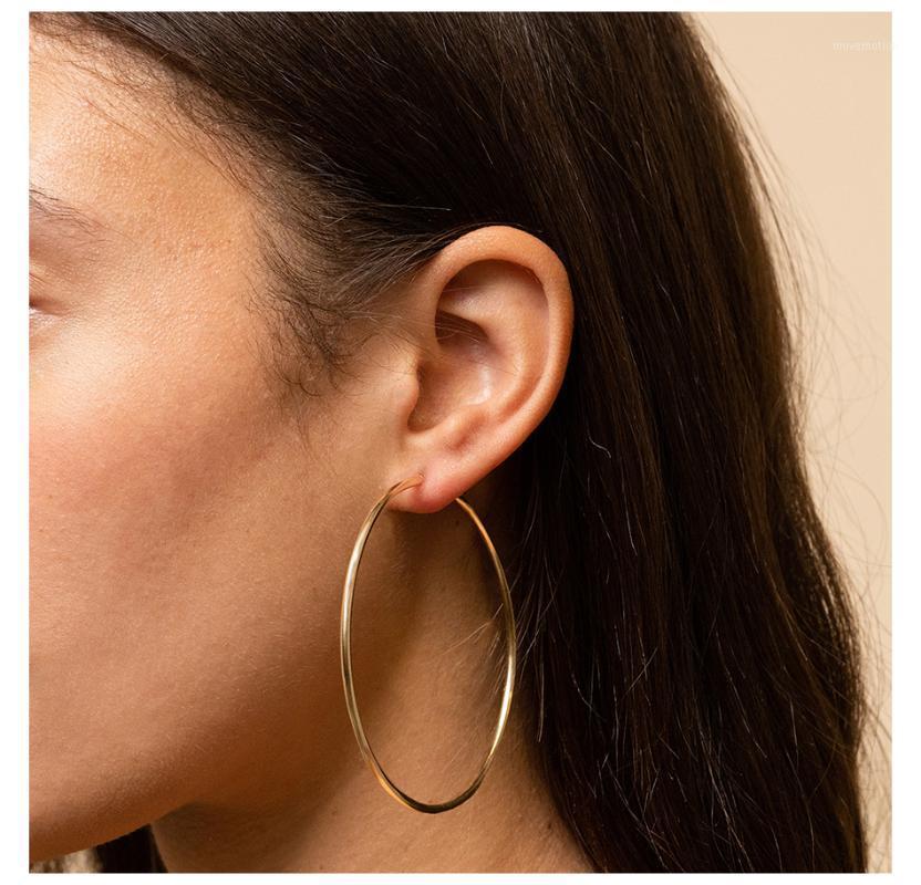 Super Large 70mm Circle Hoop Earring for women Hyperbole Thin Stainless Steel Earrings women Simple Earrings1
Super Large 70mm Circle Hoop Earring for women Hyperbole Thin Stainless Steel Earrings women Simple Earrings1