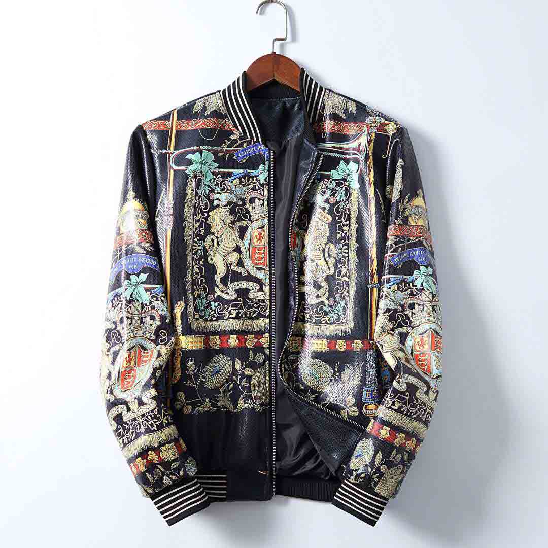 2020ss new men's luxury jacket jacket winter high-end atmosphere men's fashion casual jacket winter motorcycle leather fashion leather cloth, Black;brown
2020ss new men's luxury jacket jacket winter high-end atmosphere men's fashion casual jacket winter motorcycle leather fashion leather cloth, Black;brown