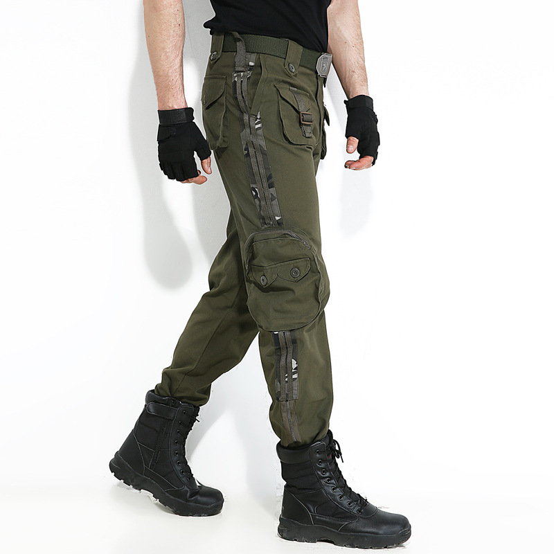 2021 New Cargo Pants Camo Military-style Tactical Joggers Knee Zipper Pockets Multi-load Green Men's Clothes Army Camouflage W3wt
2021 New Cargo Pants Camo Military-style Tactical Joggers Knee Zipper Pockets Multi-load Green Men's Clothes Army Camouflage W3wt