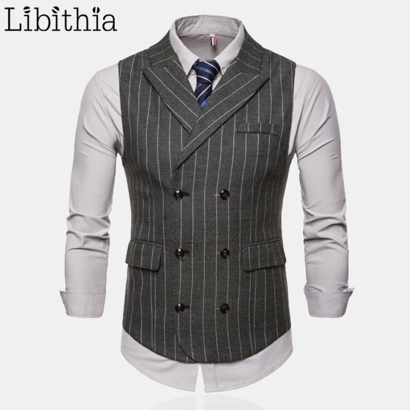 Men's Vests Men's Sleeveless Stripe Formal Waistcoats Dress Suit Vest Fashion Casual Big Size 4XL Luxury Green Grey Coffee T1961, Dark grey
Men's Vests Men's Sleeveless Stripe Formal Waistcoats Dress Suit Vest Fashion Casual Big Size 4XL Luxury Green Grey Coffee T1961, Dark grey