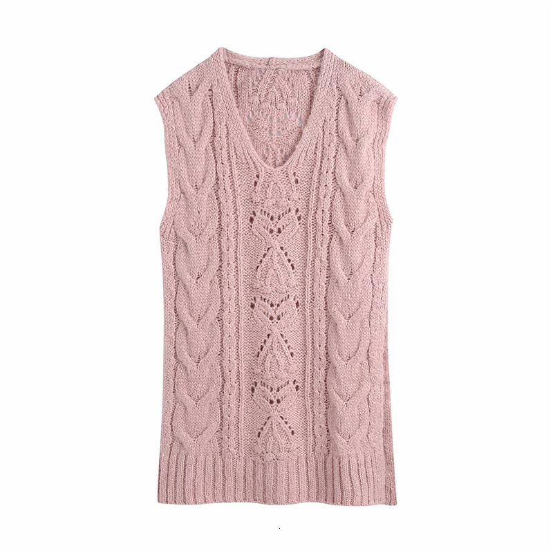 New Elegant Women Long Twist Sweaters Vests 2021 Fashion Ladies Loose Knitted Tanks Streetwear Female Chic Solid Pink Pullovers T57o
New Elegant Women Long Twist Sweaters Vests 2021 Fashion Ladies Loose Knitted Tanks Streetwear Female Chic Solid Pink Pullovers T57o