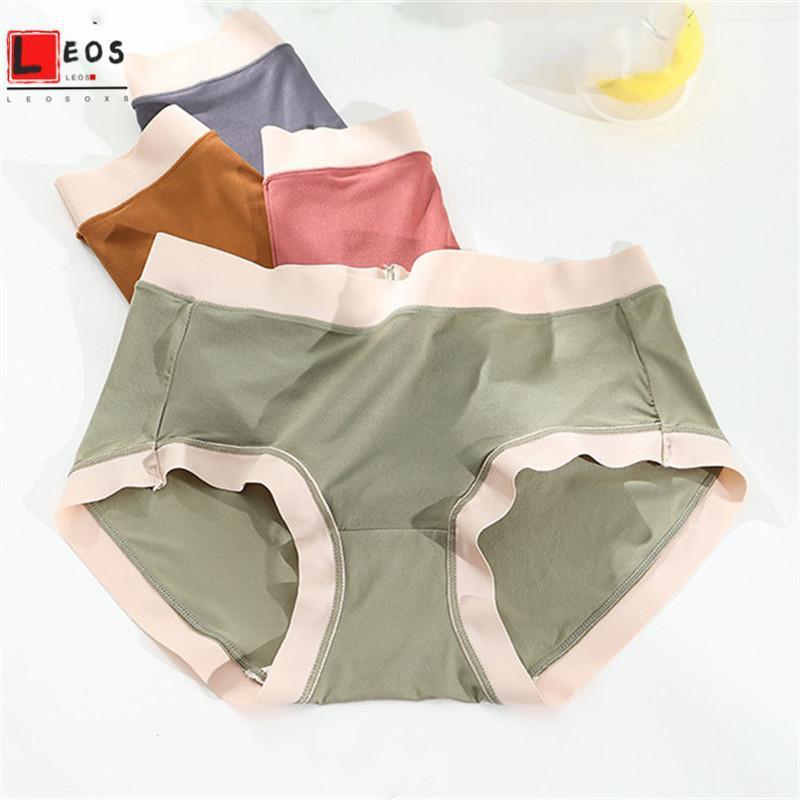 Women Sexy Elasticity Panties Seamless Traceless Triangle Briefs Breathable Patchwork Underwear 2pcs Antibacterial Knickers1, Brown 
Women Sexy Elasticity Panties Seamless Traceless Triangle Briefs Breathable Patchwork Underwear 2pcs Antibacterial Knickers1, Brown