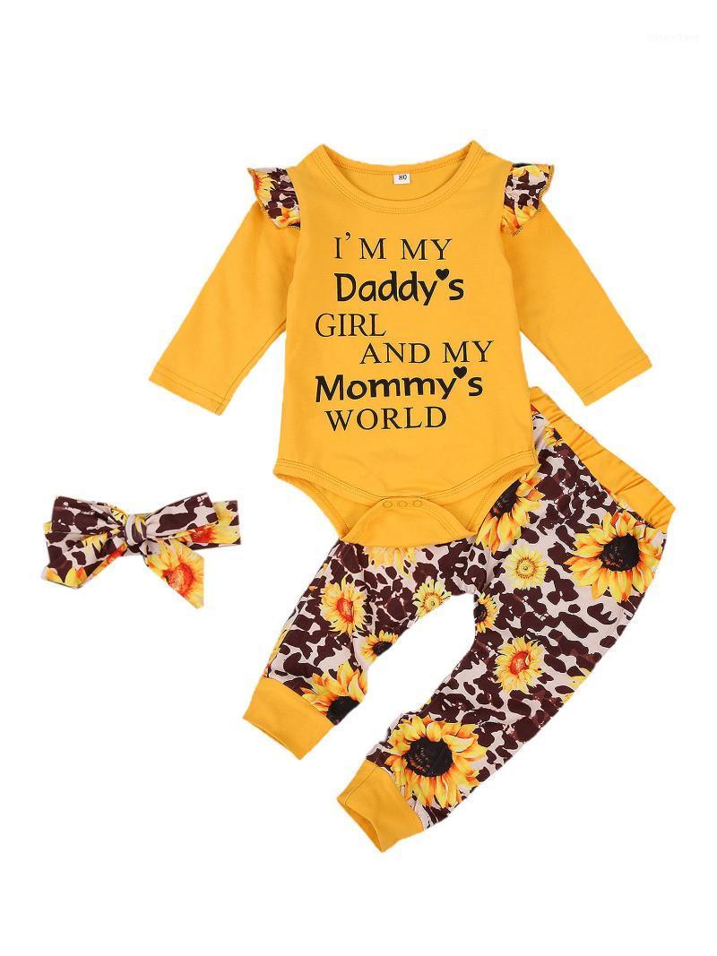 Sunflower Baby Girl Clothes Long Sleeve Letter Print Jumpsuit Top+Floral Pant Set Headband Outfit 3Pcs1, As pic
Sunflower Baby Girl Clothes Long Sleeve Letter Print Jumpsuit Top+Floral Pant Set Headband Outfit 3Pcs1, As pic