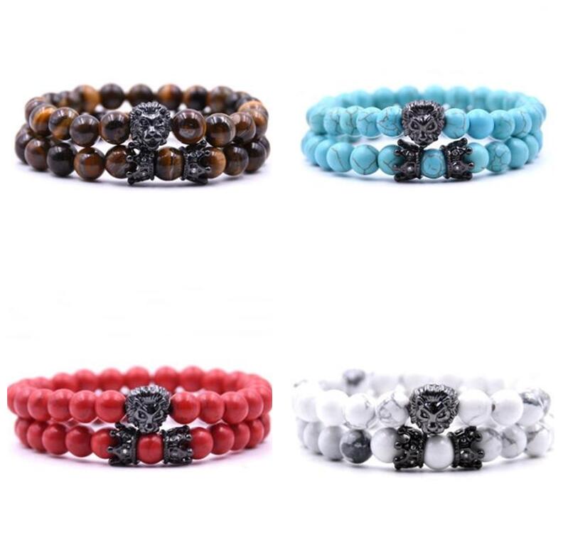 2PCS/set Charm Bead Bracelet Buddha Bracelets Paracord Natural Stone Lion Bracelet Men Pulseras Hombre Bracciali Uomo Mens Bracelets, Golden;silver
2PCS/set Charm Bead Bracelet Buddha Bracelets Paracord Natural Stone Lion Bracelet Men Pulseras Hombre Bracciali Uomo Mens Bracelets, Golden;silver