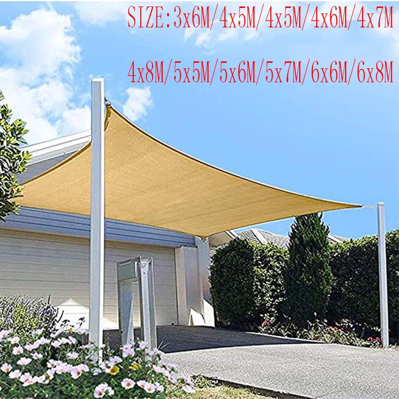300D waterproof polyester square rectangular shade sail, sun shelter, suitable for outdoor garden, beach, terrace, swimming pool
300D waterproof polyester square rectangular shade sail, sun shelter, suitable for outdoor garden, beach, terrace, swimming pool