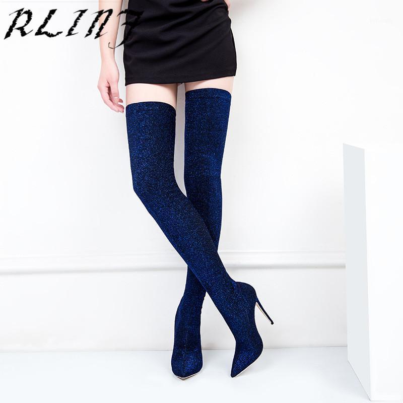RLINF 2020 Large Sizes 31-43 High Heels Boot Autumn and Winter New Fine with Sequin Stretch Fabric1, Wine red
RLINF 2020 Large Sizes 31-43 High Heels Boot Autumn and Winter New Fine with Sequin Stretch Fabric1, Wine red