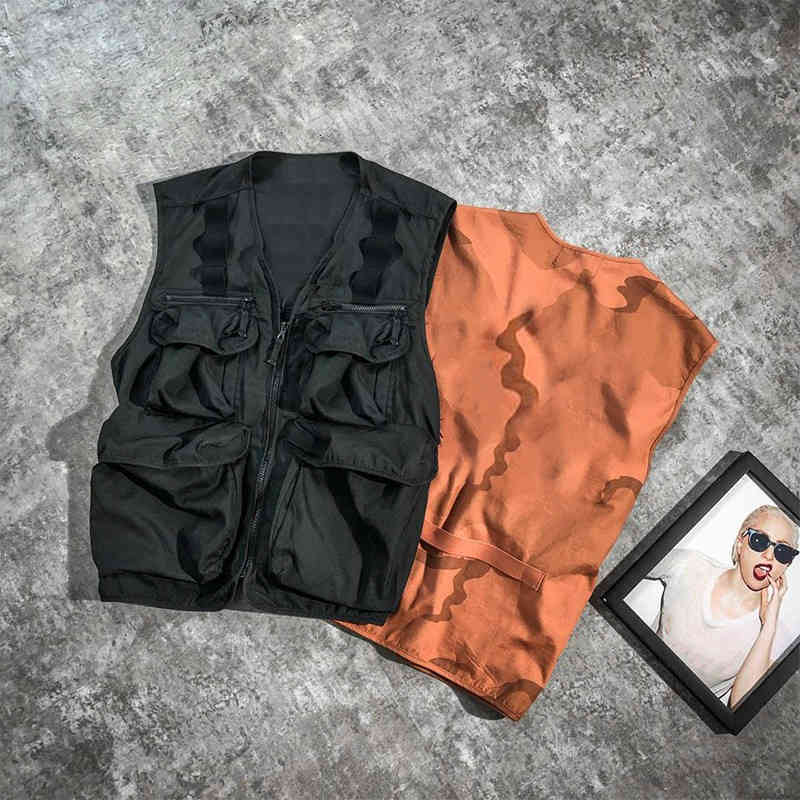 Men's Vests mens Summer designer vest retro men idos de verano Camouflage tooling sleeveless Precision embroidery UK SIZE All-match tops P7LM, Orange
Men's Vests mens Summer designer vest retro men idos de verano Camouflage tooling sleeveless Precision embroidery UK SIZE All-match tops P7LM, Orange