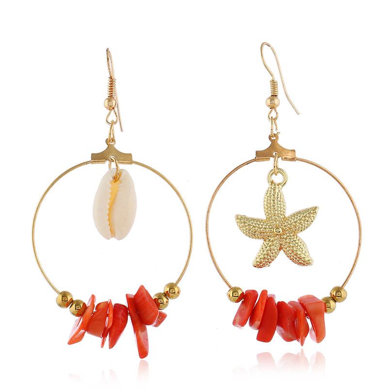Dangle & Chandelier Sea Shell Earrings For Women Gold Trendy Metal Cowrie Statement 2021 Summer Beach Stone Ear Jewelry
Dangle & Chandelier Sea Shell Earrings For Women Gold Trendy Metal Cowrie Statement 2021 Summer Beach Stone Ear Jewelry