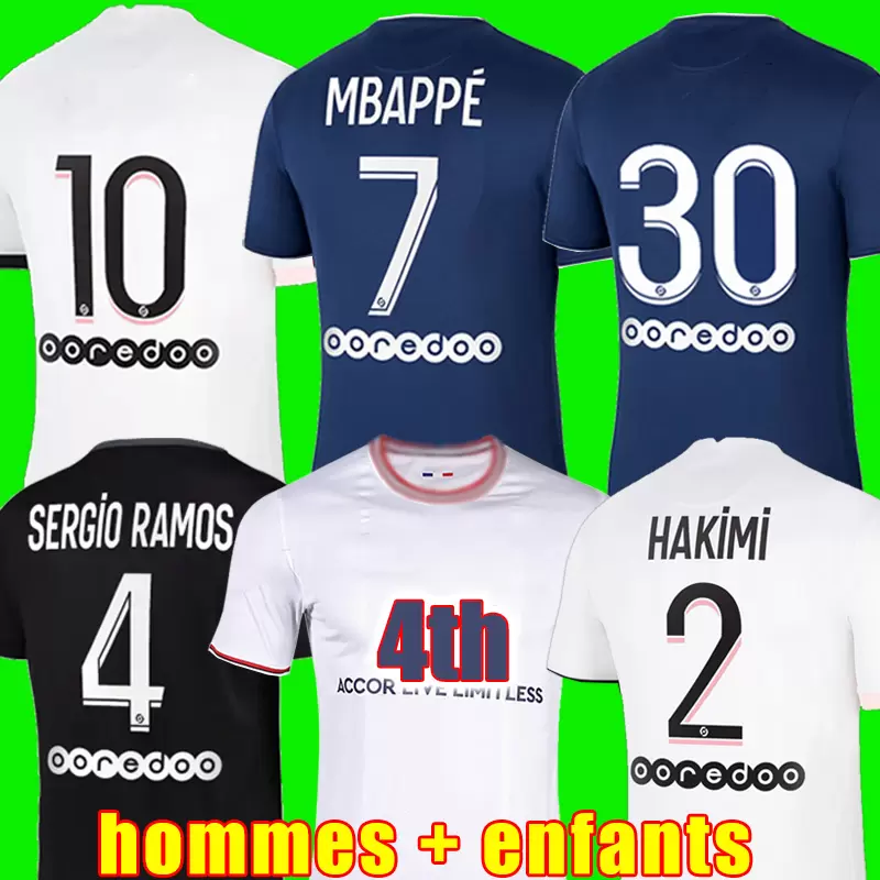 MBAPPE HAKIMI PLAYER #30 soccer jersey SERGIO RAMOS 21 22 Maillots de football 2021 2022 MARQUINHOS VERRATTI pSGS men + kids kit shirt uniforms enfants foot third 3rd, 21/22 men fourth + ucl
MBAPPE HAKIMI PLAYER #30 soccer jersey SERGIO RAMOS 21 22 Maillots de football 2021 2022 MARQUINHOS VERRATTI pSGS men + kids kit shirt uniforms enfants foot third 3rd, 21/22 men fourth + ucl