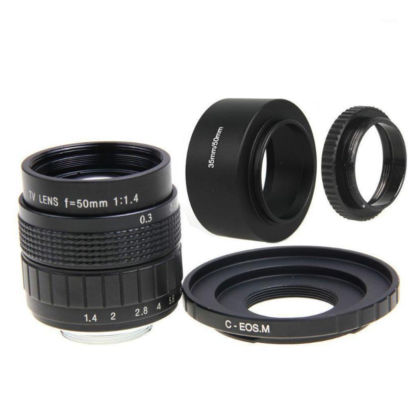 FUJIAN 50mm F1.4 CCTV Movie Lens + C Mount +Lens Hood +Macro Ring for Canon EOS M EOS M2 M3 M101
FUJIAN 50mm F1.4 CCTV Movie Lens + C Mount +Lens Hood +Macro Ring for Canon EOS M EOS M2 M3 M101