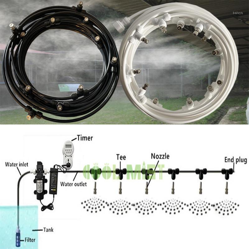 Water mist pump 12V 60W smart timer watering kit slip lock mist nozzle fine fog cooling misting system automatic irrigation S3481
Water mist pump 12V 60W smart timer watering kit slip lock mist nozzle fine fog cooling misting system automatic irrigation S3481