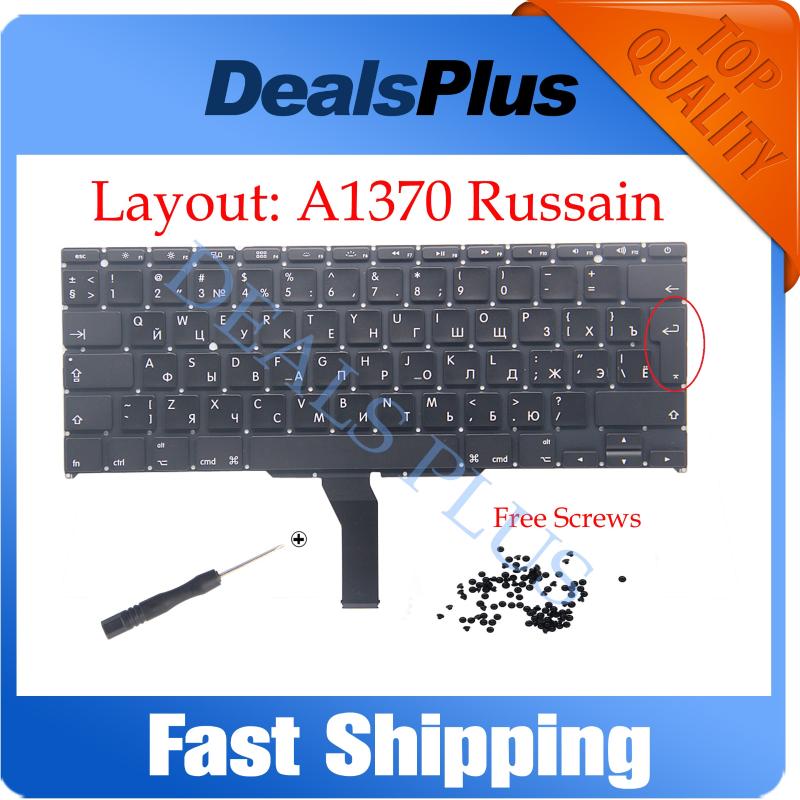 New A1370 RU Keyboard (Big Enter) For " A1370 A1465 Russian Keyboard MC968 MC969 MD223 MD224 2011 2012 2013 2014
New A1370 RU Keyboard (Big Enter) For " A1370 A1465 Russian Keyboard MC968 MC969 MD223 MD224 2011 2012 2013 2014